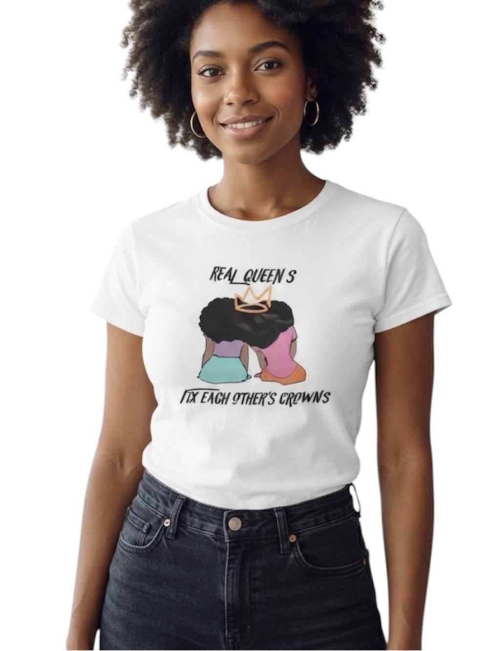 REAL queens Gildan women's t shirt size s
